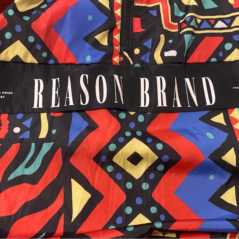 Reason Cross Colour Patterned Jacket - image 4